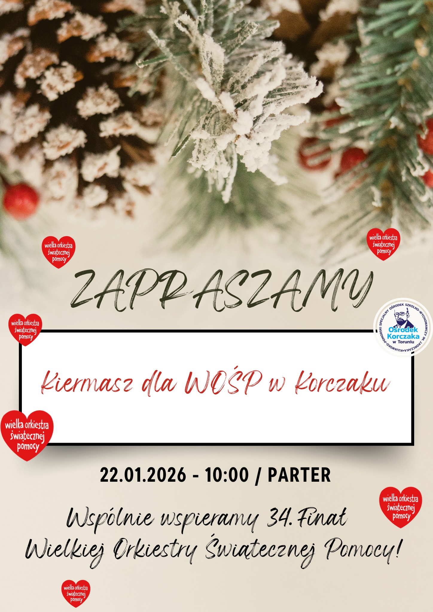 Kiermasz dla WOŚP w Korczaku2