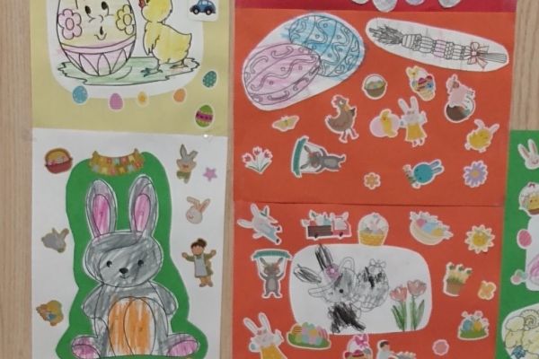 Logopedyczny prezent od królika wielkanocnego