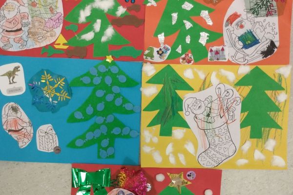 Choinka pełna prezentów logopedycznych