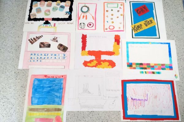 Plastyczny konkurs logopedyczny Ekran nie uczy mówić